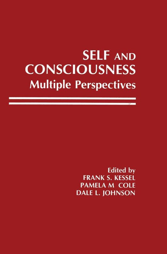 Self and Consciousness - cover