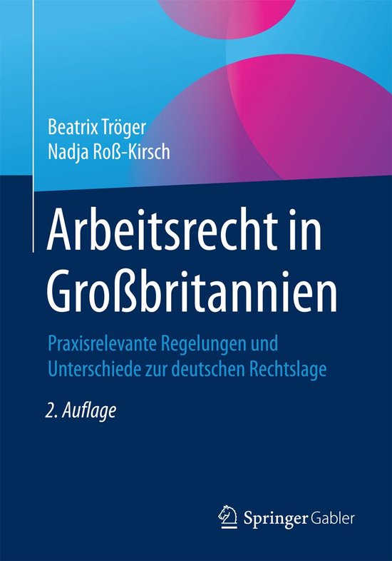 Arbeitsrecht in Großbritannien - cover
