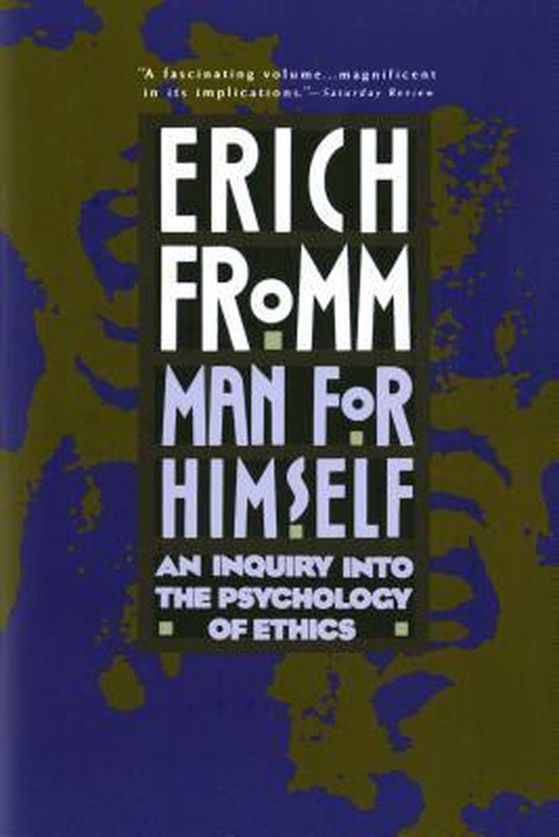 Man For Himself 9780805014037 Erich Fromm Boeken 3450