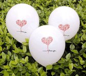 Ballonnen Love You Hearts 8 stuks 30 cm