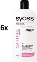 Syoss Conditioner Shine Boost 500 ml 6 stuks Voordeelverpakking