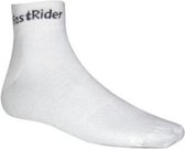 Chaussettes de cyclisme Fastrider Coolmax Unisexe Blanc Taille 38-42