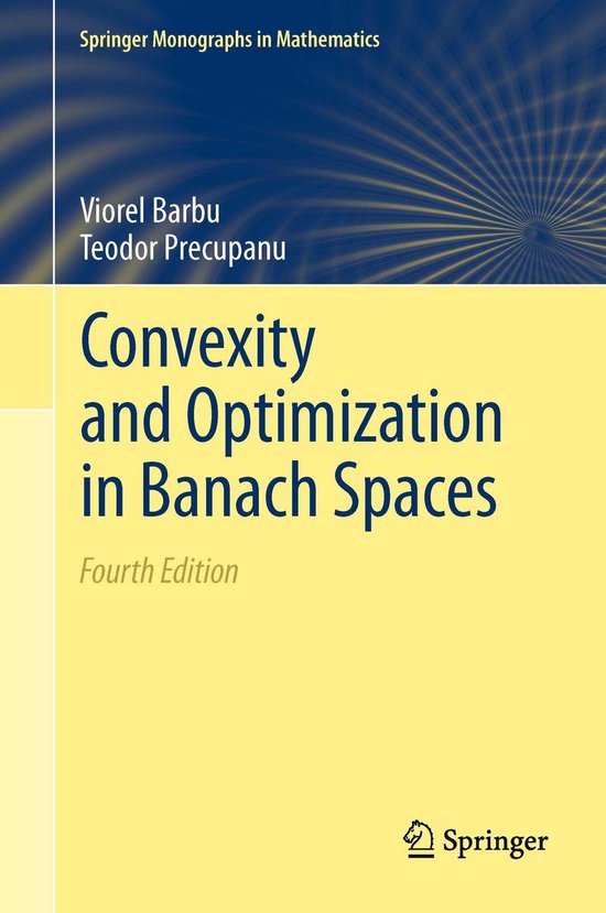 Mathematics and Statistics (R0) - Convexity and Optimization ... - cover