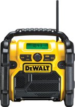 DeWalt DCR019 10.8-18V Li-Ion Accu bouwradio - werkt op netstroom & accu