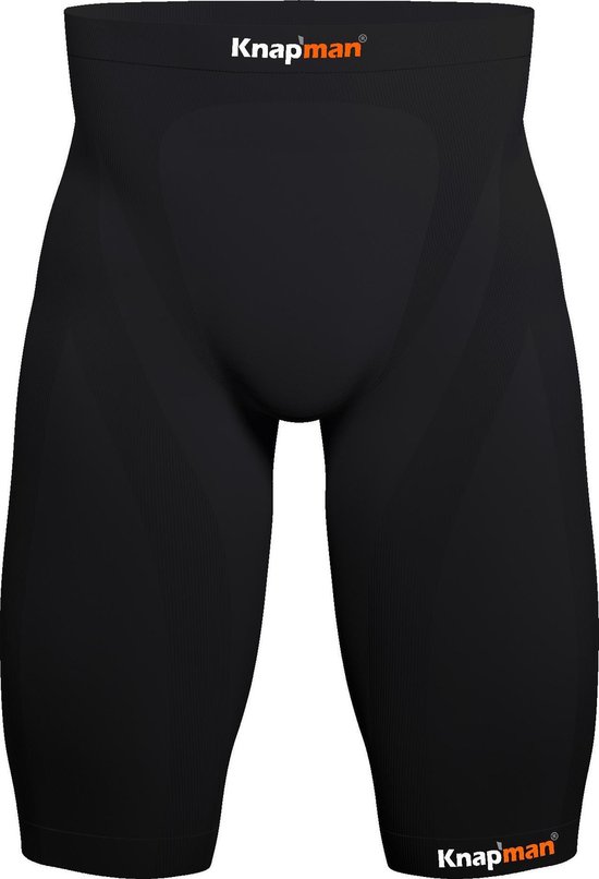 Pantalon de compression Knapman 45 % noir - taille L