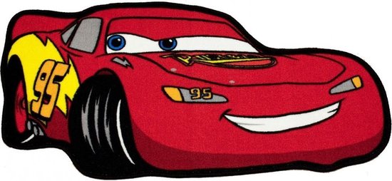 Cars Lightning McQueen vloerkleed