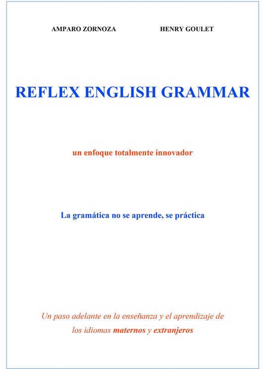 REFLEX ENGLISH GRAMMAR - cover