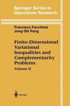 Finite-Dimensional Variational Inequalities and Complementarity Problems