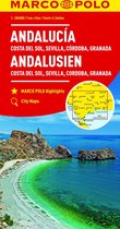 Marco Polo Andalusië - Costa del Sol 1:200.000