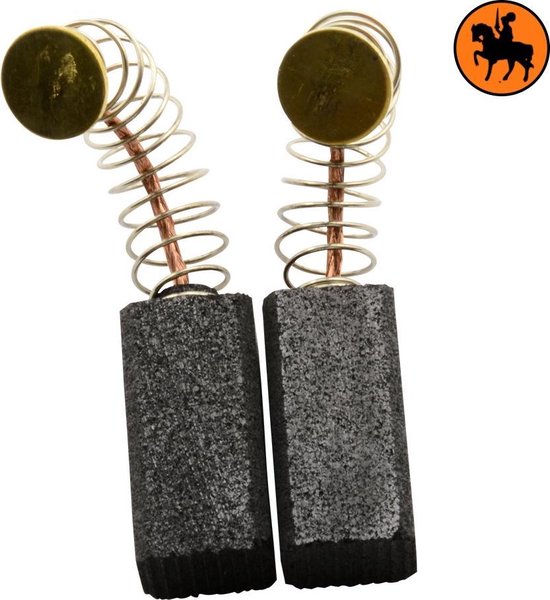 Koolborstelset voor Milwaukee Schuurmachine 355086 - 6x7x15mm