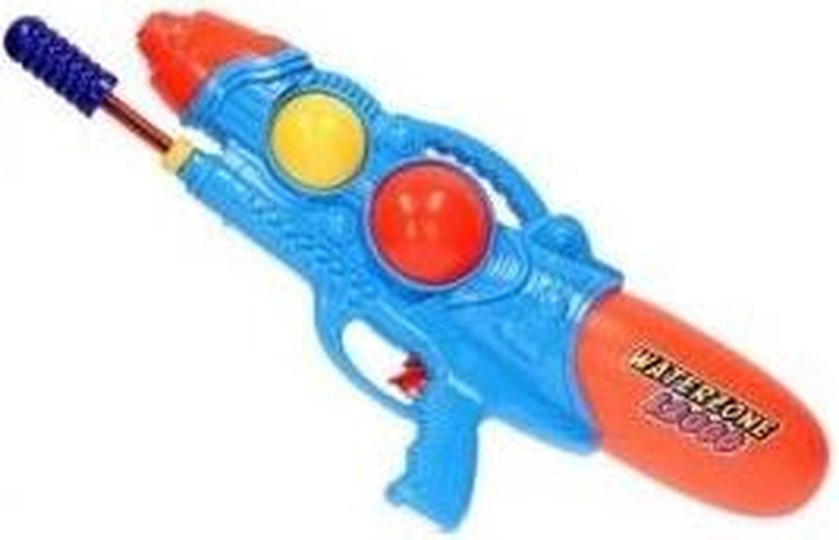 Waterzone Waterpistool M600 38 Cm Blauw