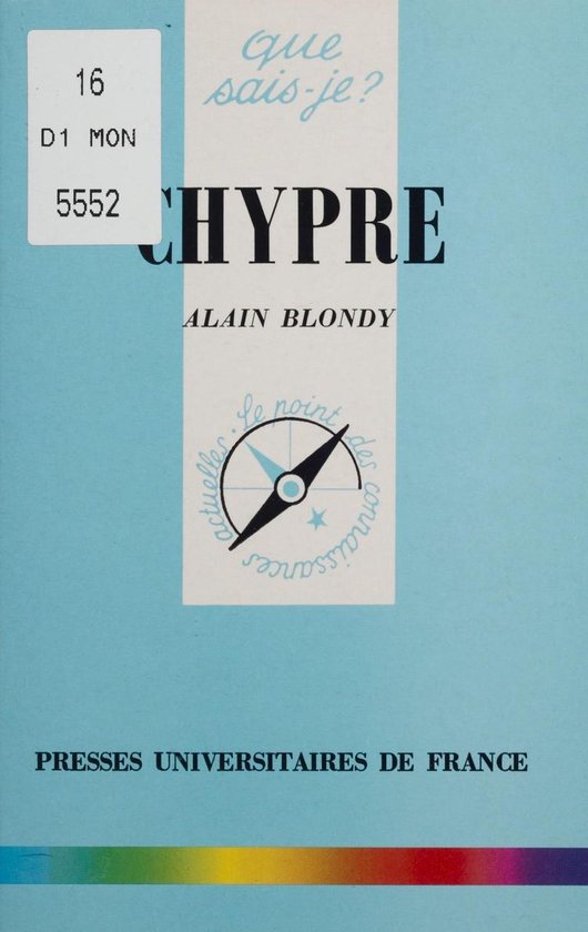 Chypre - cover