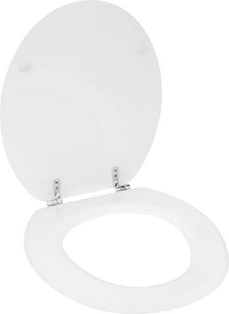 Universele MDF Toiletbril Zwart - Soft Close & Makkelijk Reinigen