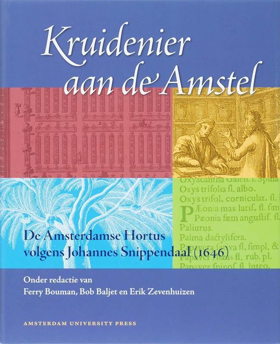 Cover van het boek 'Kruidenier aan de Amstel' van F Bouman en B. Baljet