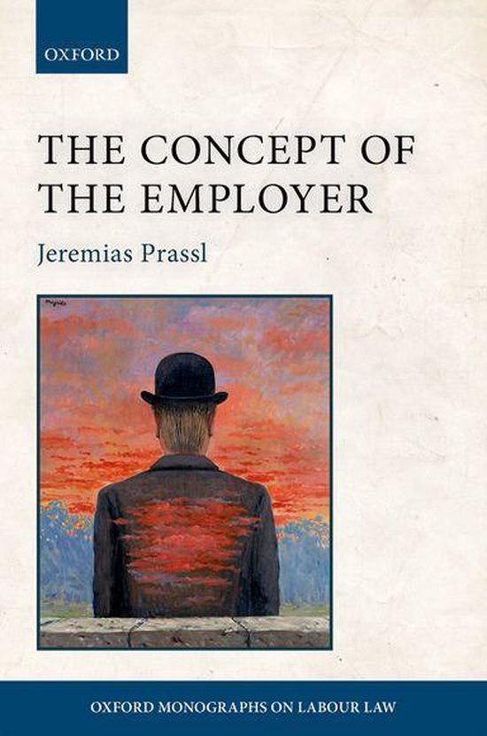 Oxford Labour Law - The Concept of the Employer - cover