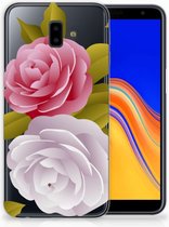 Geschikt voor Samsung Galaxy J6 Plus (2018) Uniek TPU Hoesje Roses