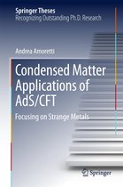 Springer Theses - Condensed Matter Applications of AdS/CFT