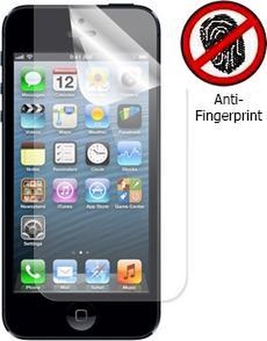 afbreken licentie Geschikt Anti-glare beschermfolie Screen Protector iPhone 5 5S | bol.com