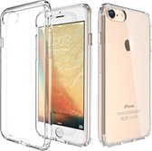 iPhone 8 / iPhone 7 (4.7 inch) hoesje transparant doorzichtig TPU Hoesje / Case / Cover Transparant Naked Skin