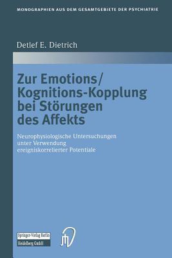 Zur Emotions/Kognitions-Kopplung Bei Störungen des Affekts - cover