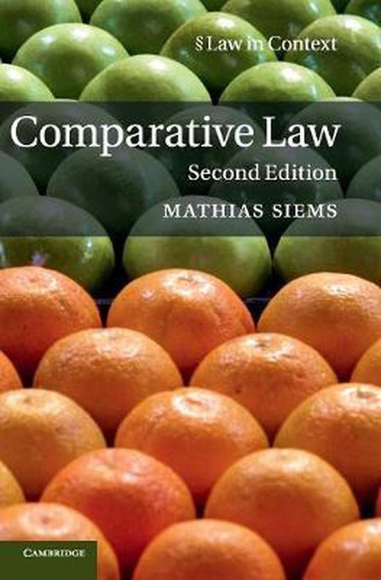Comparative Law - cover