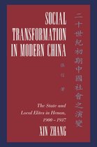 Cambridge Modern China Series- Social Transformation in Modern China