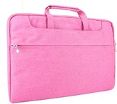 Universele Laptoptas met Schouderband voor o.a. Laptop / Note book 13.3. inch - Pink