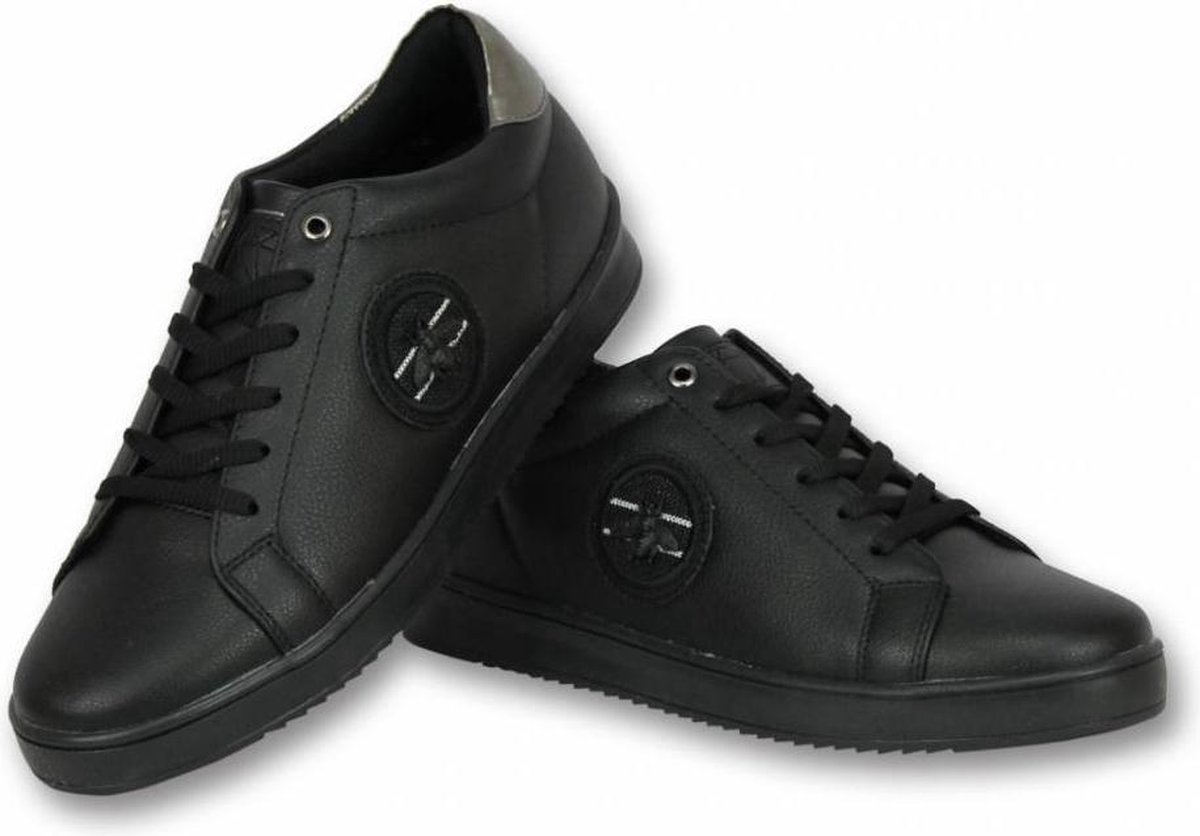Heren Schoenen - Heren Sneaker Bee Black - CMS16 - Zwart