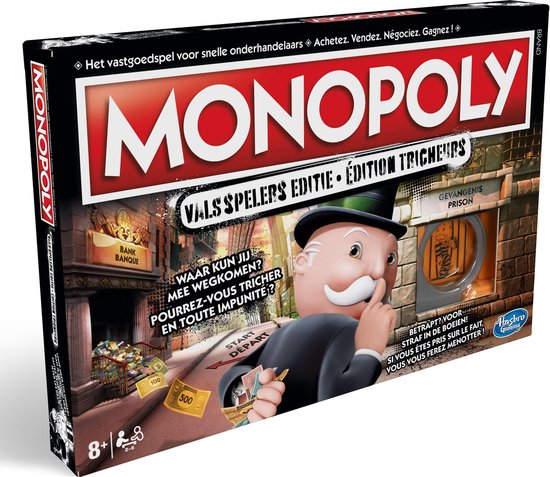 Afbeelding van het spel Monopoly Valsspelers Editie Belgische Variant- Bordspel