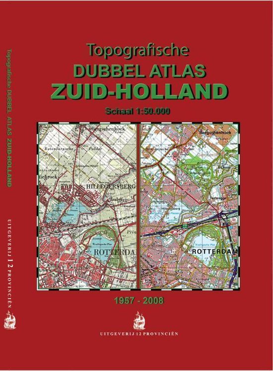 Topografsiche Dubbel Atlas Zuid-Holland - Marcel Kuiper | Tiliboo-afrobeat.com