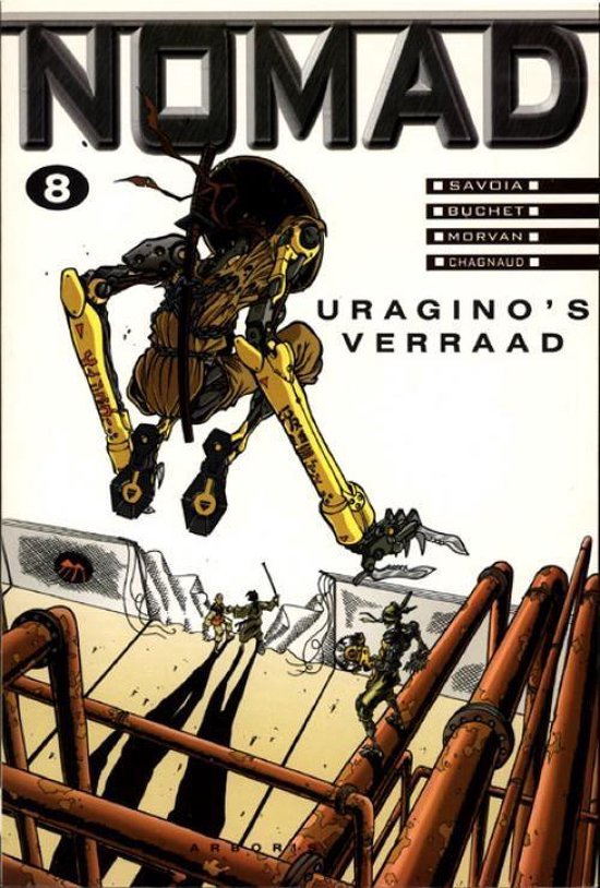 Cover van het boek 'Nomad / 08. Uragino'S Verraad' van J-J. Chagnaud