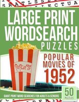 Large Print Wordsearches Puzzles Popular Movies of 1952