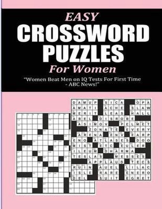 Easy Crossword Puzzles for Women, Pat L Steele 9781517122799 Boeken