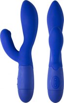 Lola Toys - Love Story - Tarzan Vibrator - G-Spot en Clitoris Stimulator - 7 Vibratie functies - Rollende balletjes - 21 cm - Blauw