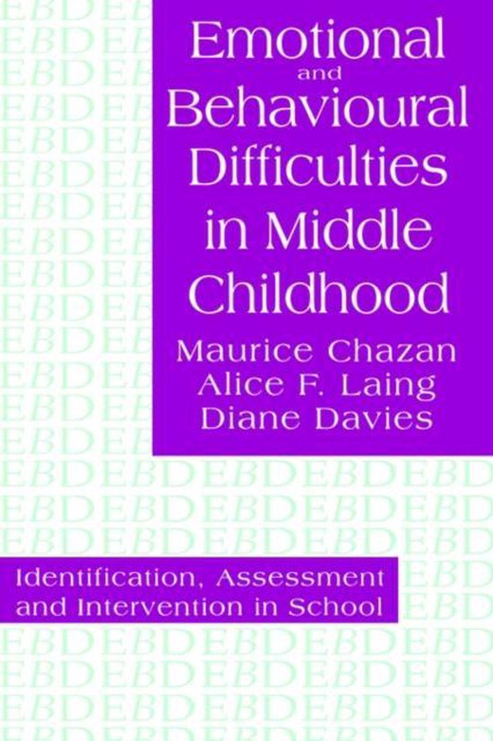 Emotional and Behavioural Difficulties in Middle Childhood - cover