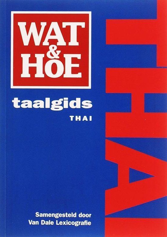 Cover van het boek 'Wat & Hoe taalgids / Thai'