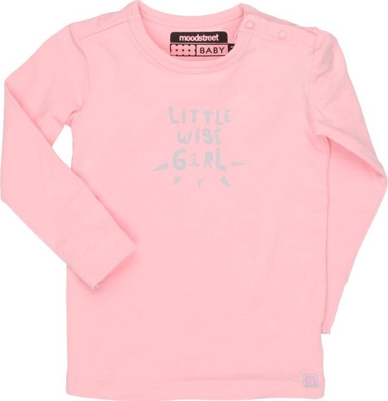 Moodstreet Unisex T-shirt - light pink - Maat 56