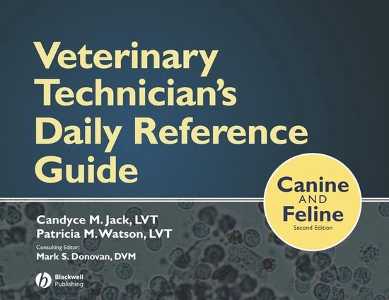Veterinary Technician's Daily Reference Guide - cover