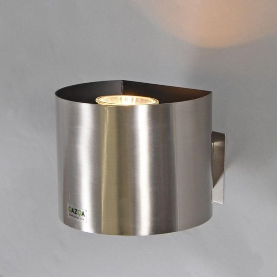Wandlamp Plug rond staal | bol.com
