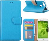 Xssive Hoesje Voor Huawei Nova 2 Book Case - geschikt voor 3 pasjes - Turquoise