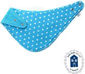 Kwijslab Sparkling Stars - aqua blauw