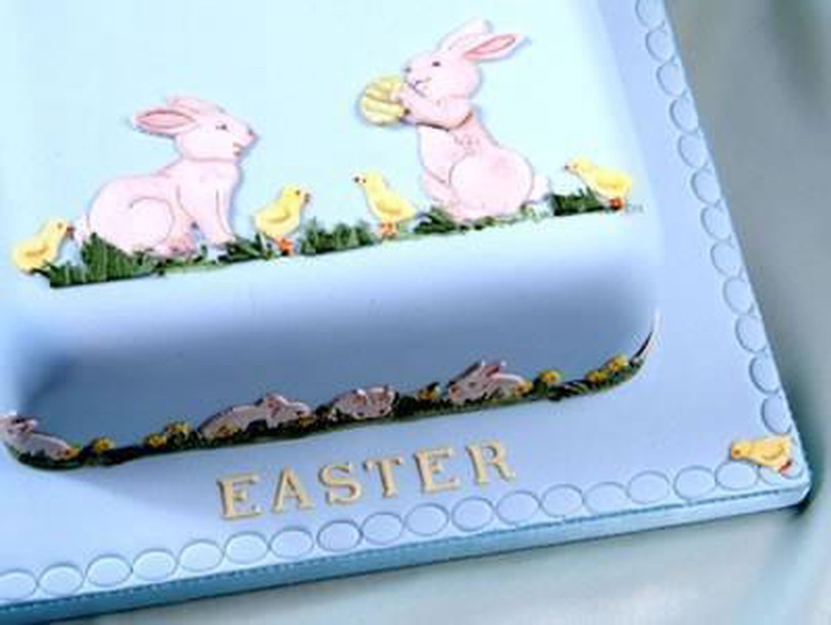 Patchwork Cutter Rabbit & Chick Set - Konijn en Kip uitsteekvormen