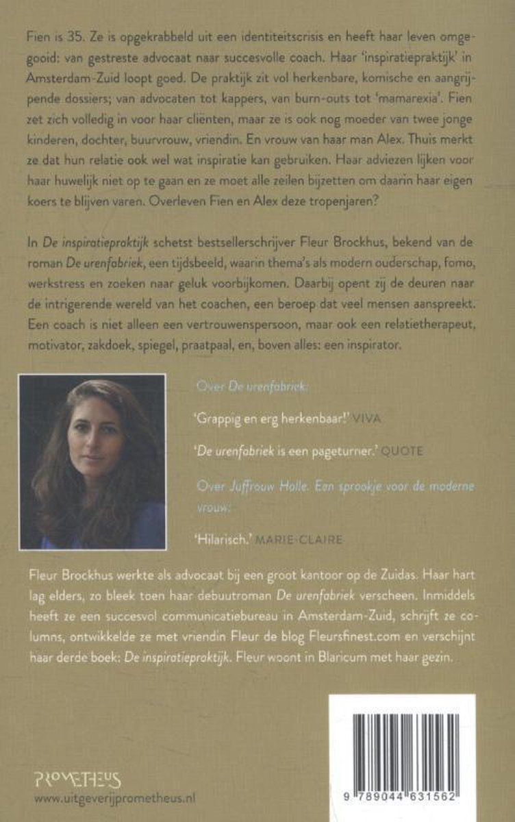 De inspiratiepraktijk - back cover