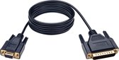 Tripp Lite P456-006 seriële kabel Zwart 1,83 m DB9 DB25