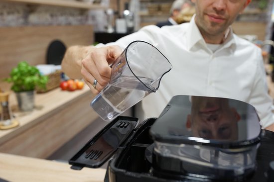 Severin KA 4810 Filter Koffiezetapparaat met bonenmaler - Glazen kan - Aromaselectie - Timerfunctie - Zwart / Rvs