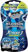 Wilkinson Sword Men Xtreme 3 Wegwerpmesjes - Ultimate Plus 4 st.