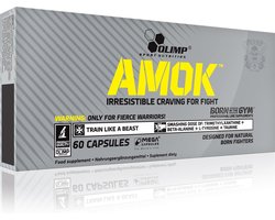 Olimp Olimp Supplements Amok - Pre Workout - 150 mg Cafeïne - 60 Capsules (30 Trainingen) - 60 stuks