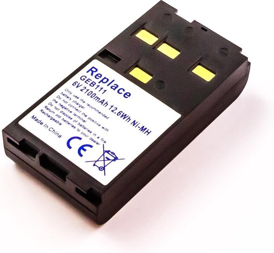 VINTRONS 6.0V Akku Für Leica - 2100mAh Ni-MH Ersatz Für 667147, GEB112, TC403