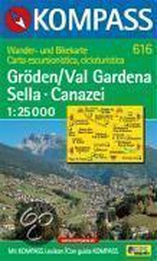 616: Groden / Val Gardena - Sella - Canazei