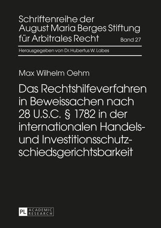 Schriftenreihe der August Maria Berges Stiftung fuer Arbitra ... - cover